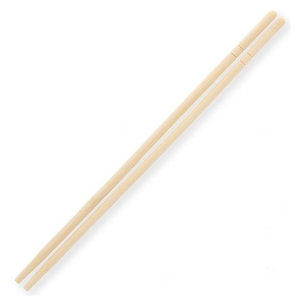 シモジマ 割り箸 S竹丸箸 紙完封楊枝なし20cm おてもと 100膳入