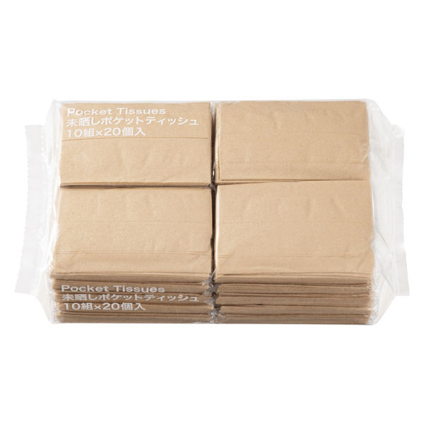 ポケットティッシュ ティッシュペーパー 1ケース（10組（20個入）×30）ティッシュ