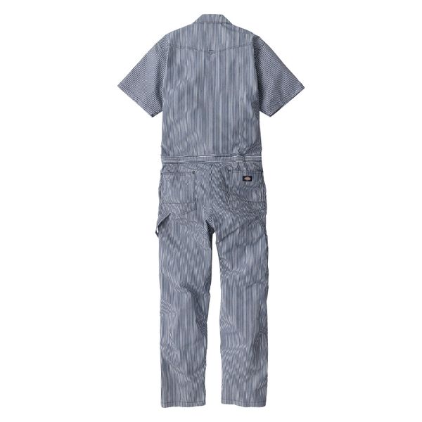 ディッキーズ 半袖 つなぎ オールインワン ネイビー MR Dickies