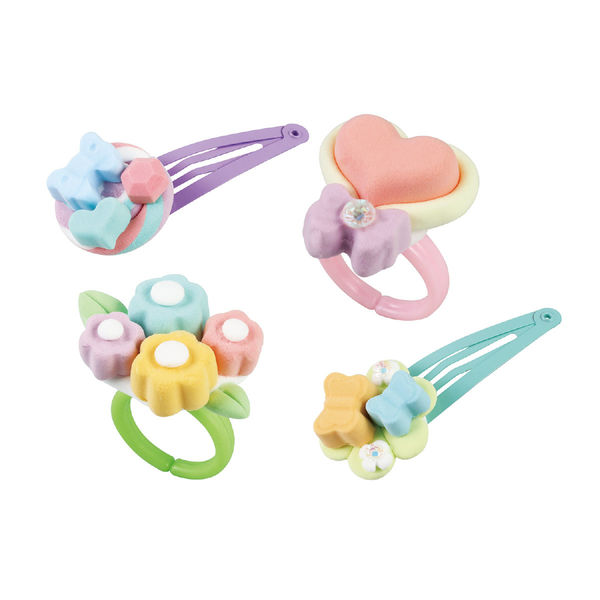 ☺︎ アクセサリーまとめ　約800g アーテック キラキラねんどアクセサリー 55967 1セット(4個