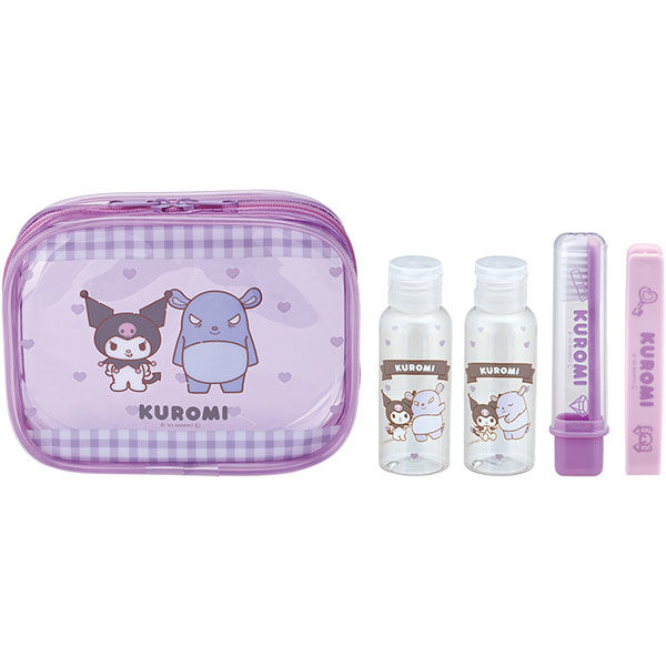 クロミお楽しみグッズセット sanrio クロミ トラベルセット 4点セット お友だち柄 TRVS1 [M便