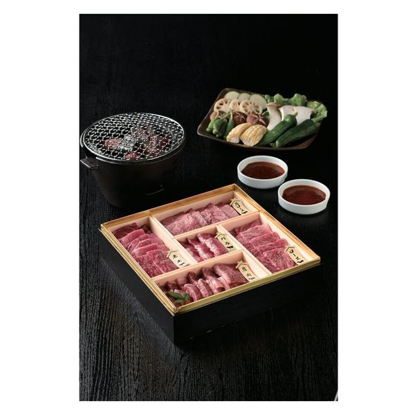 牛一 鹿児島県産黒毛和牛 焼肉用セット御膳 24200217 1個(直送 牛一 鹿児島県産黒毛和牛 焼肉用セット御膳 24200217 1個(直送