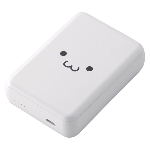 モバイルバッテリー 大容量 超コンパクト 軽量 USB-C×1 最大 15W