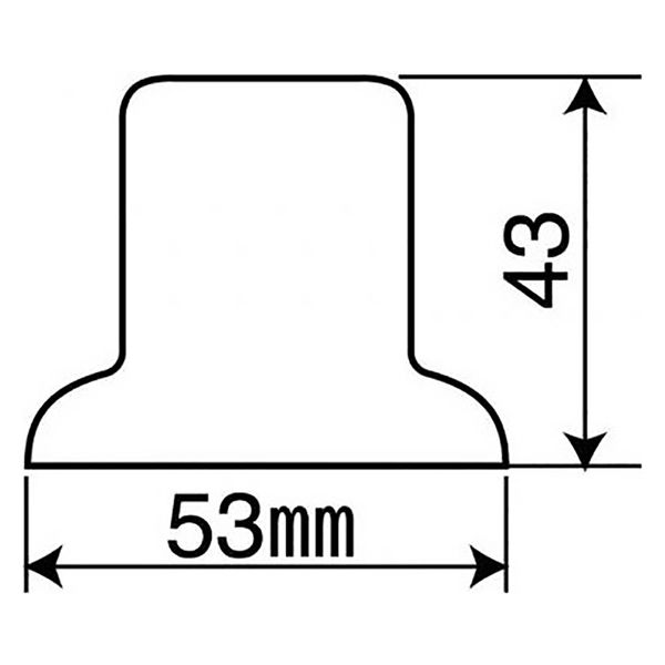 パーマンコーポレーション ナットキャップ 33mm ステンレス 10ヶ入 新ISO規格対応 1213210000 1個（直送品） - アスクル