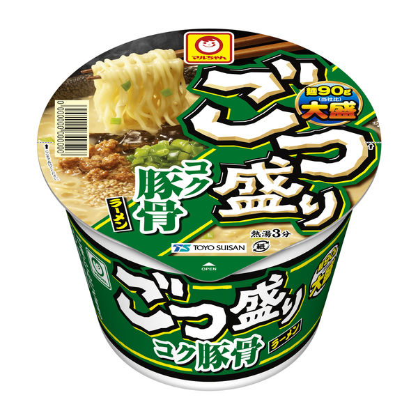 東洋水産 マルちゃん ごつ盛り コク豚骨ラーメン 1セット(6個 東洋水産 マルちゃん ごつ盛り コク豚骨ラーメン 1セット(6個