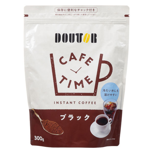 インスタントコーヒー】ドトール カフェタイム インスタントコーヒー 1袋（300g） オリジナル - アスクル