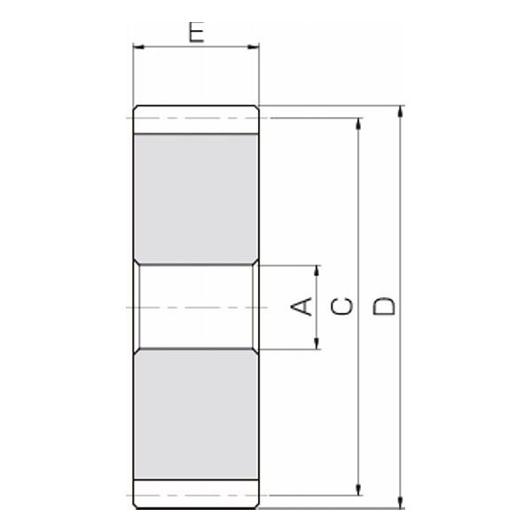 ＫＨＫ 平歯車ＳＳＡ１．５−５５ - ネジ・釘・金属素材