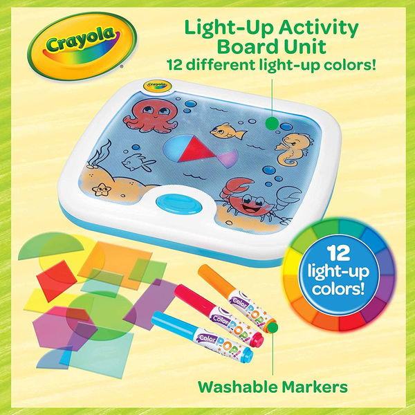 Crayola 12色に光る ライトアップお絵かきボード 811482 1個（直送品