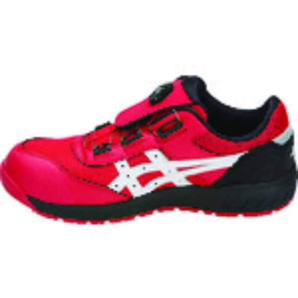 アシックス Asics ウィンジョブCP209 BOA クラシックレッド×ホワイト 26.5cm FCP209-602-26.5 - アスクル