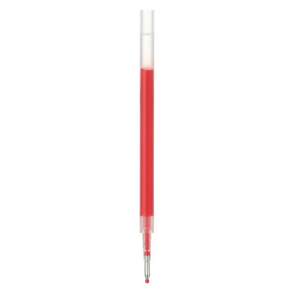 無印良品 替芯 さらさら描けるゲルインキボールペン 0.5mm 赤 1