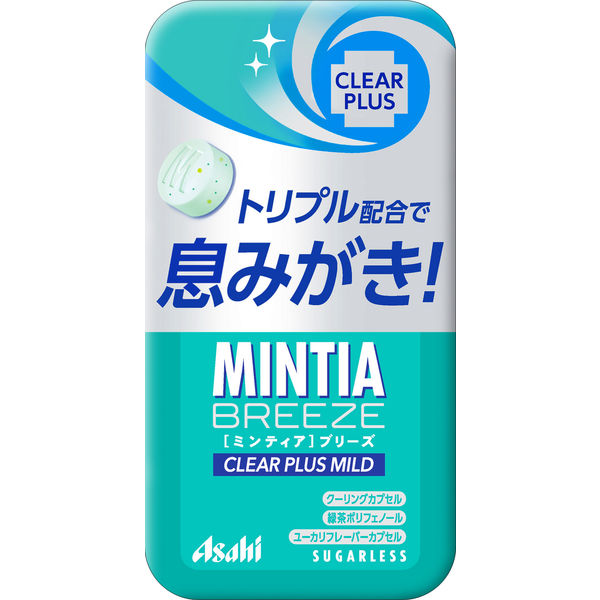 MINTIA（ミンティア）ブリーズ クリアプラスマイルド 1セット（1個×24） アサヒグループ食品 タブレット キャンディ - アスクル