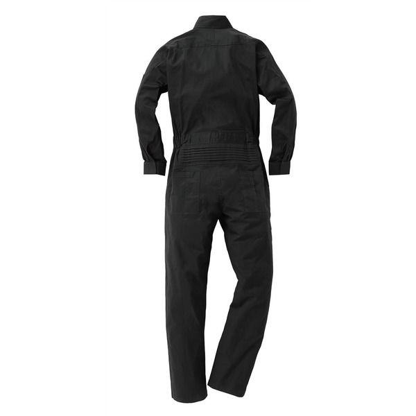 クロダルマ 綿100ツナギ服 ブラック 8L 49058-49-8L 1枚（直送品