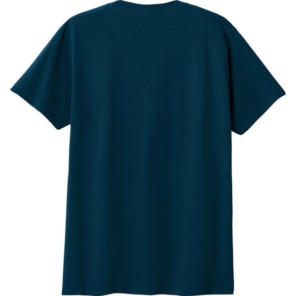 45rpm コットンロゴ入りTシャツ　ネイビー 45R】カットソー｜1977年創業、日本の服。丈夫で長持ち、気持ち