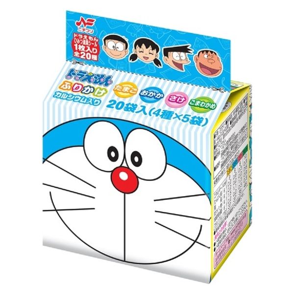 ニチフリ ドラえもんふりかけ 4種類・20袋入 1セット（1個×2