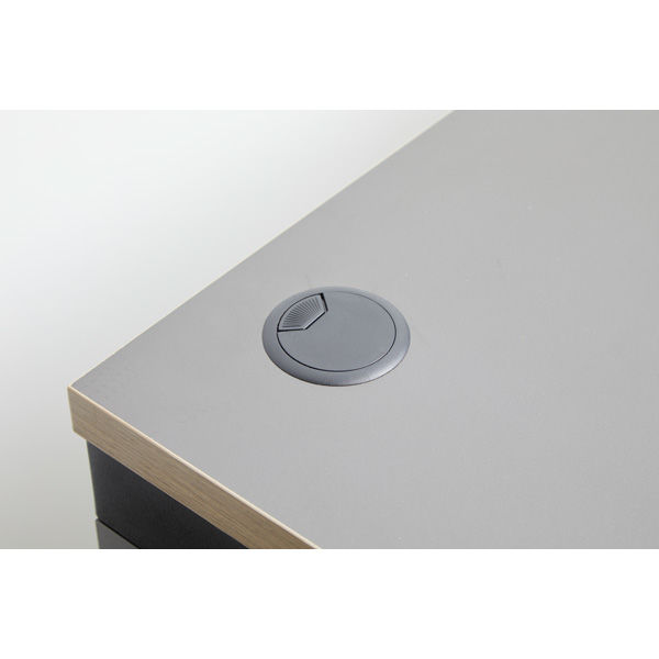 【軒先渡し】SMILE CORP RITZY HORN ハイデスク 幅1200×奥行450×高950mm アイロングレー 720021 1台（直送品） RITZY HORN アイロングレー