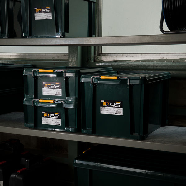 JEJアステージ STボックス 43L グリーン #45G 1箱（4個入） - アスクル