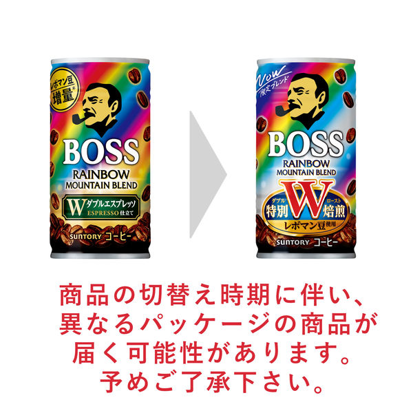 缶コーヒー】サントリー BOSS（ボス）レインボーマウンテンブレンド