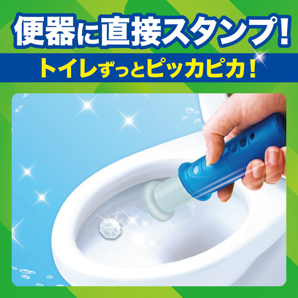 スクラビングバブル トイレ掃除 トイレスタンプ 漂白成分プラス ホワイ