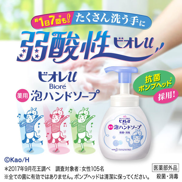 ビオレu 泡で出てくるハンドソープ フルーツの香り 業務用4L 1個 ビオレu 泡で出てくるハンドソープ フルーツの香り 業務用4L 1個