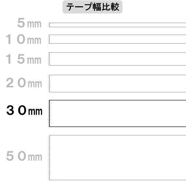 アスクル 両面テープカッターなし 幅30mm×20m オリジナル - アスクル