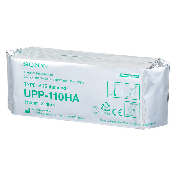 ソニー サーマルプリンタ用紙（モノクロ出力用/UPP-110HA） 1ロール 