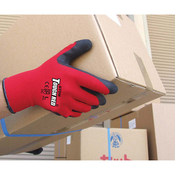 天然ゴム背抜き手袋】 アトム 「現場のチカラ」 タフレッド 簡易包装5