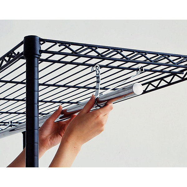 ホームエレクター ハンガーパイプ＆ブラケット 幅900mm用 HF870 （直送