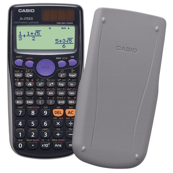 カシオ計算機 関数電卓 FX-375ES-N 1セット（3個入）