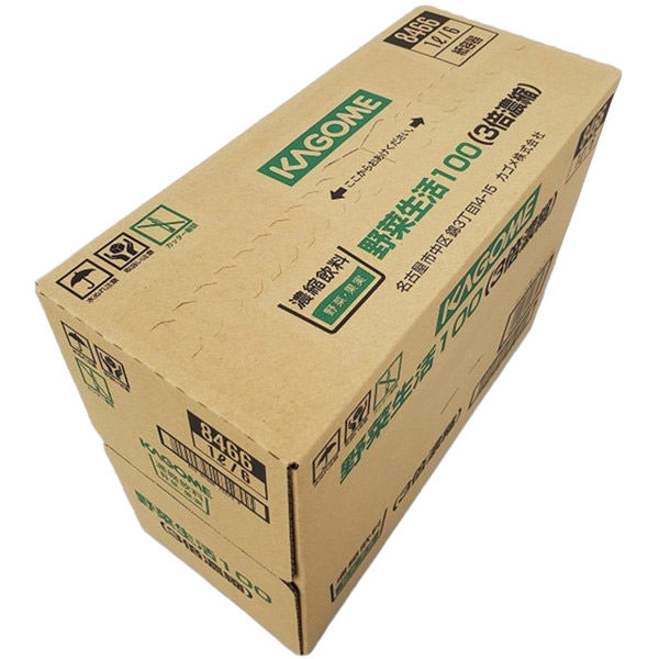 カゴメ 野菜生活100（3倍濃縮） 1Lパック 1箱（6本入） - アスクル