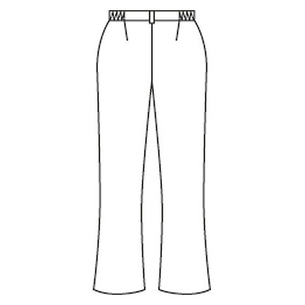 住商モンブラン レディスパンツ（ナースパンツ） ホワイト S A73-1091