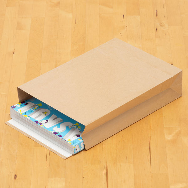 現場のチカラ」 スーパーバッグ 宅配袋（紙製） フィルム貼り 茶 特小