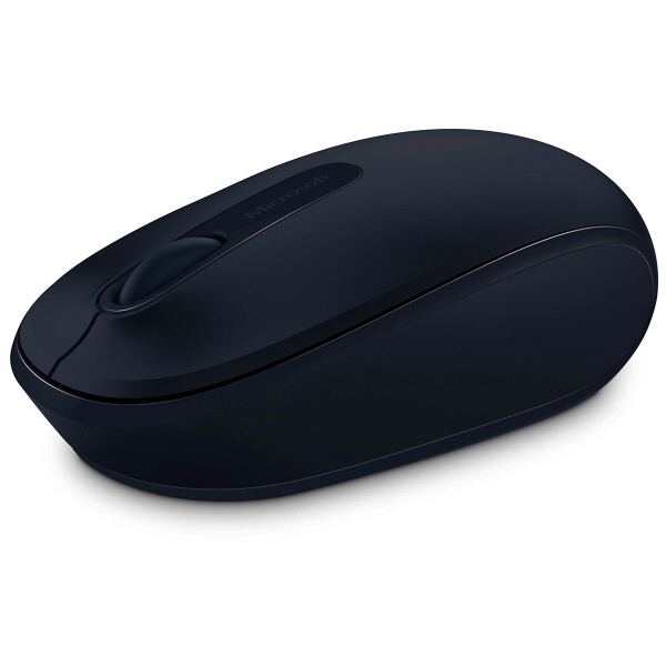 マイクロソフト 無線（ワイヤレス）マウス Wireless Mobile Mouse1850 ブルーブラック 光学式/3ボタン/3年保証  U7Z-00017