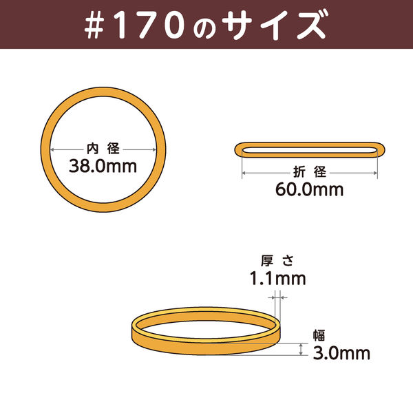 ホットセール 口コミ オーバンド 共和 #170 アスクル - 1袋（1kg） テープ・結束具