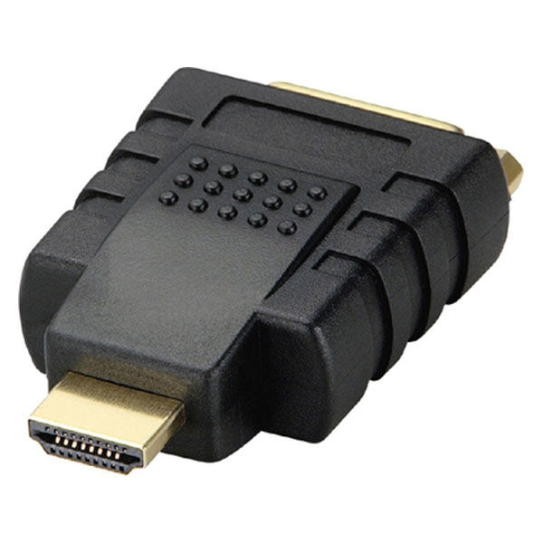 DVI-D[メス] - HDMI[オス] 変換アダプター AD-DTH エレコム 1個(取寄品) - アスクル