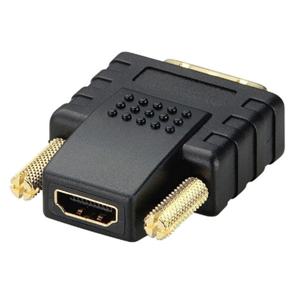 HDMI-DVI 変換アダプター HDMI[メス] - DVI-D 24pin[オス] AD-HTD エレコム 1個 - アスクル