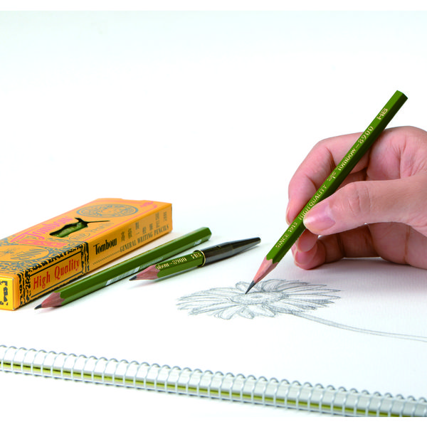 消しゴム付き鉛筆 HB 2558-HB 1ダース（12本入） トンボ鉛筆 人気