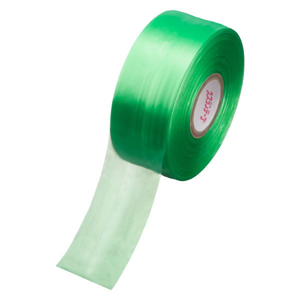 スズランテープ 緑 1巻 タキロンシーアイ - アスクル