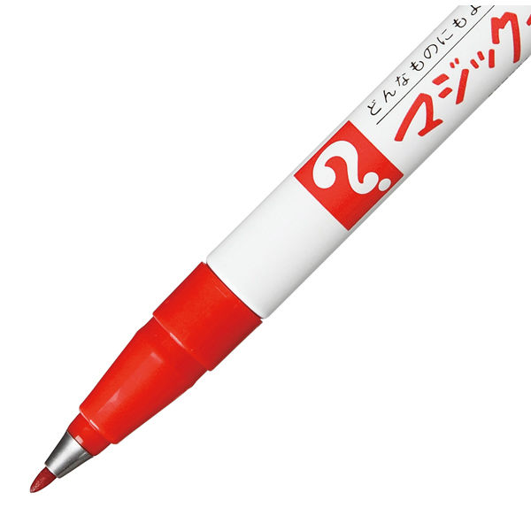 油性ペン マジックインキNo.700 極細 赤 寺西化学工業 M700-T2