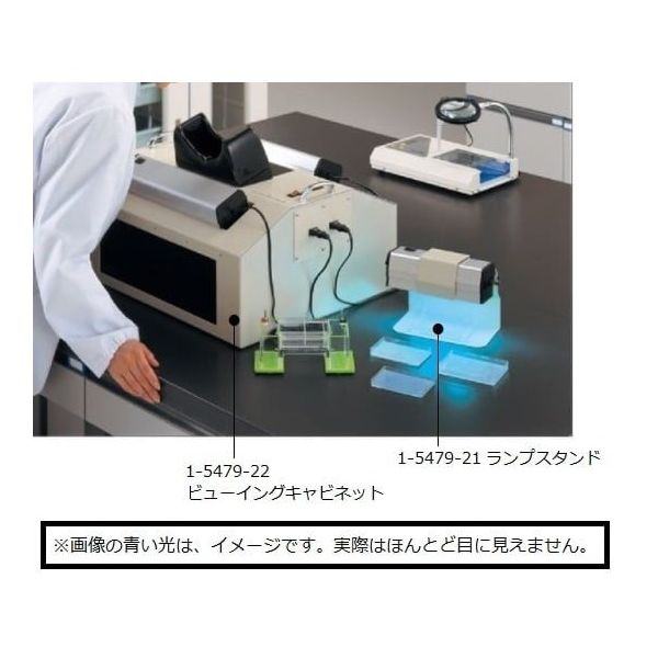アズワン ハンディーUVランプ　LUV-6 365nm アズワン ハンディーUVランプ 長波長 261×82.3×65mm LUV-6 1台 1