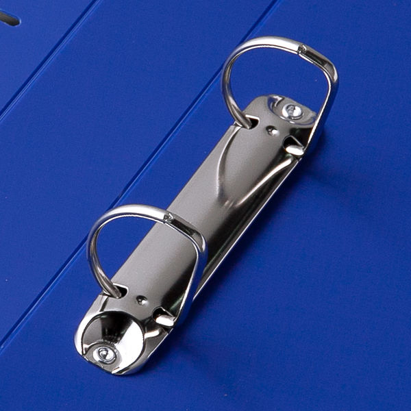 リングファイル D型2穴 A4タテ 背幅41mm 10冊 ブルー アスクル