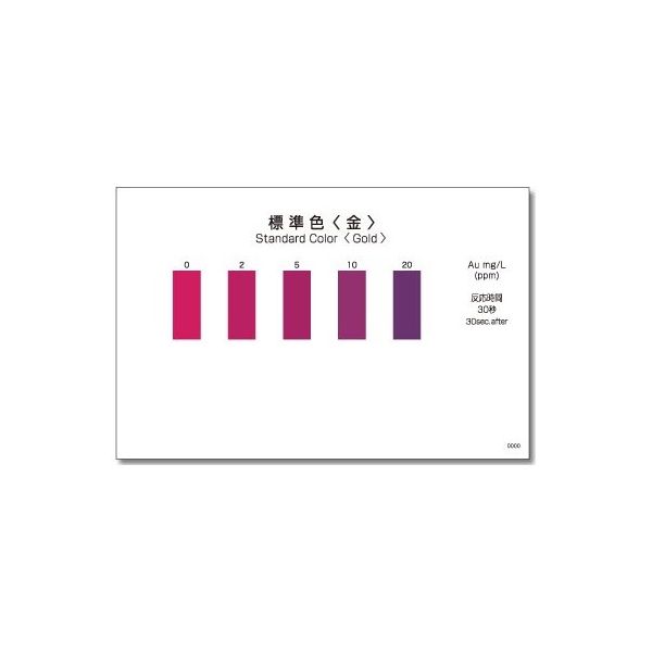 共立理化学研究所 パックテスト(R) (簡易水質検査器具) 金 1箱(5
