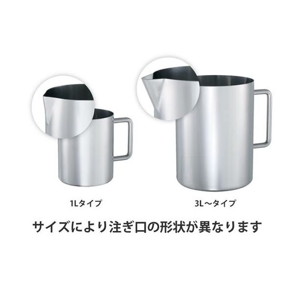 MONOVATE サニタリービーカー 1L BK-SMA-1 1個 1-1906-01（直送品） - アスクル