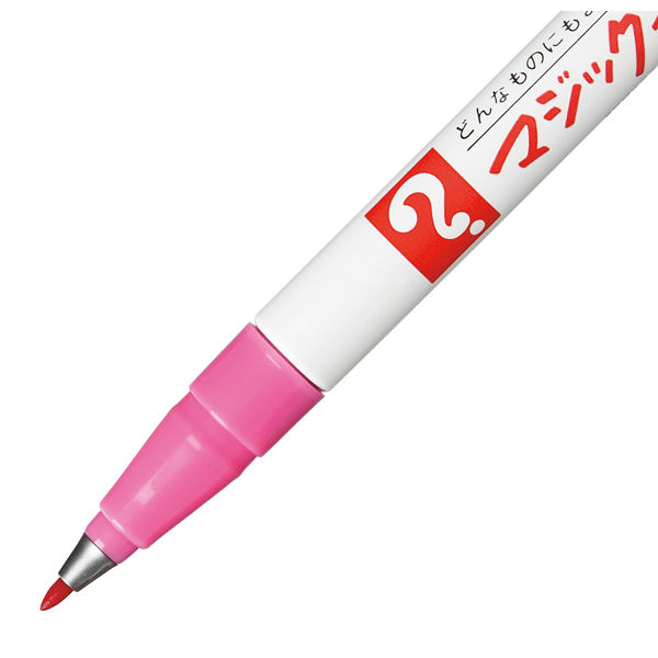 油性ペン マジックインキ 大型 桃 寺西化学工業 ML-T12 - 油性ペン 