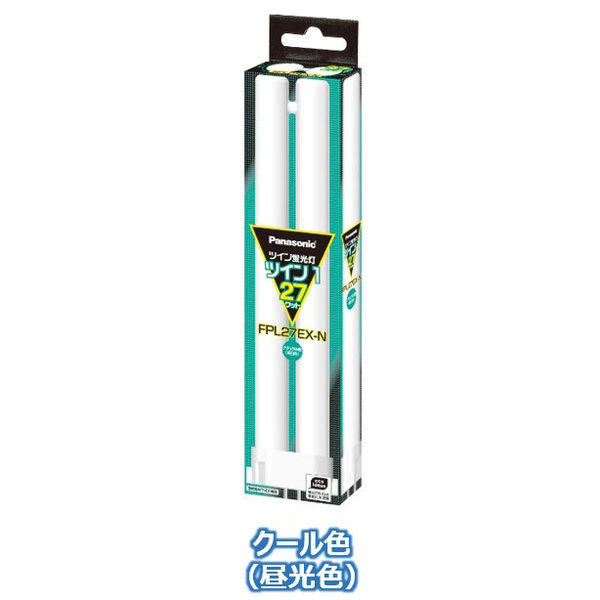 パナソニック コンパクト形蛍光ランプ/FPL 27W形 昼白色