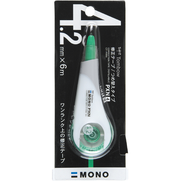 トンボ鉛筆 修正テープ モノエアー4 詰替タイプ 本体 4.2mm - 修正液