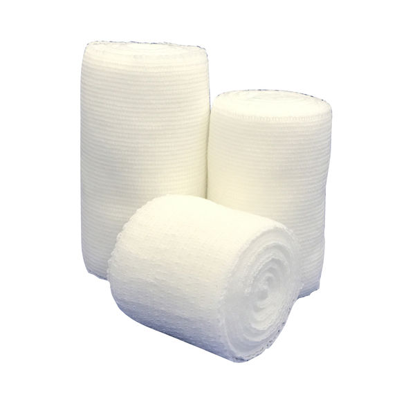 伸縮 包帯 ガーゼ ネップルCP No.3 9cm×9m 1箱（20巻入）【個包装