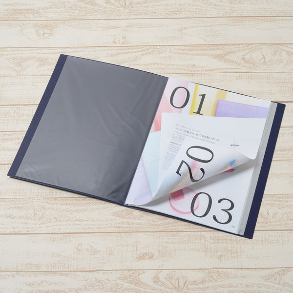 プラス スーパーエコノミークリアーファイル A3タテ 20ポケット