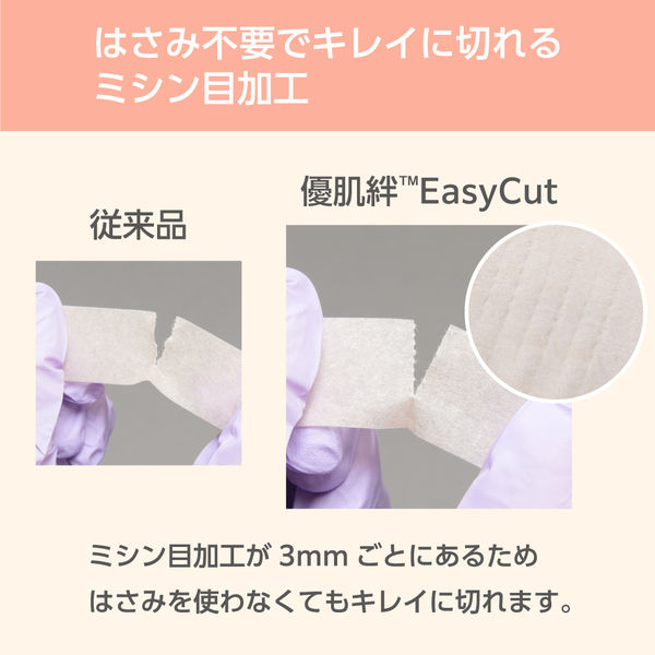 セール】ニトムズ 優肌絆EasyCutペールオレンジ MM3291 1箱(24巻入