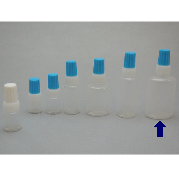 ケーエム化学 点眼容器 C点楕円容器（ネジ式ノズル）30cc（30mL