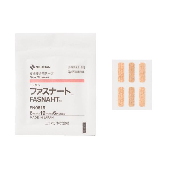 ニチバン ファスナート 6mm×19mm FN0619 1箱（180本入） - アスクル